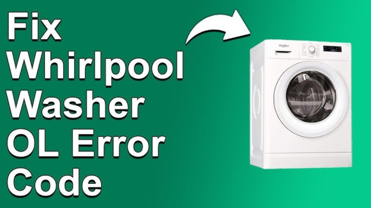 Whirlpool Cabrio Washer Error Codes: Easy Fixes You Need Now