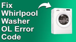 ol code on whirlpool cabrio washer