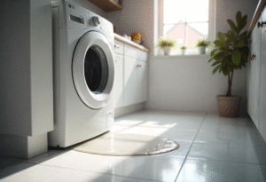 lg washer leaking