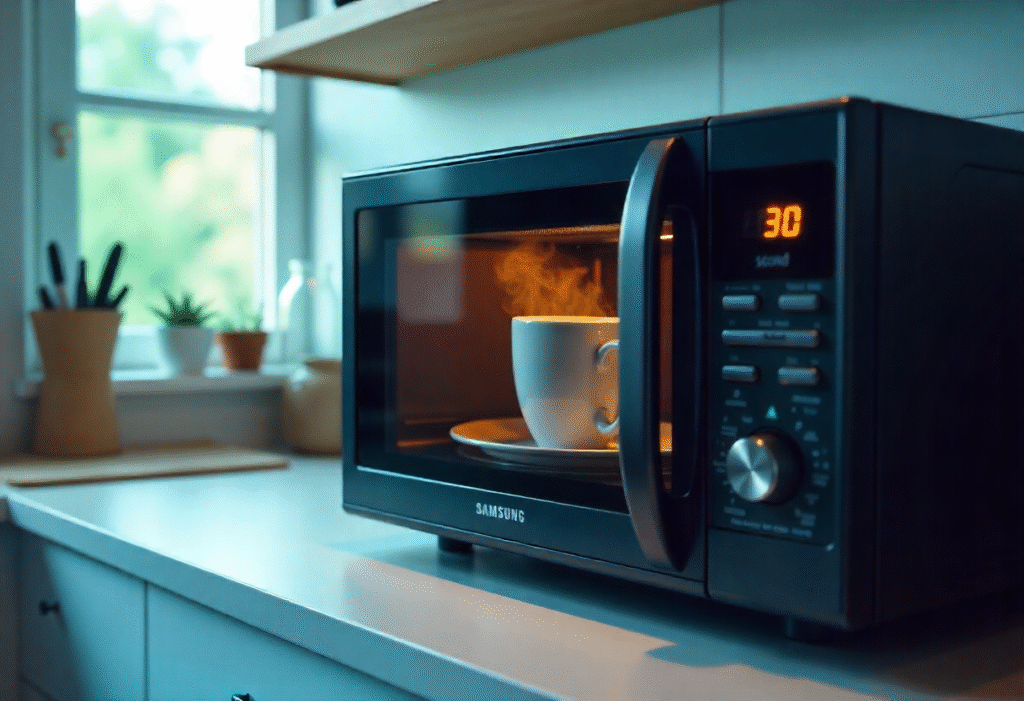 change time on samsung microwave