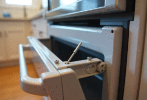 how to remove ge oven door​