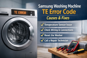 te code on samsung washer