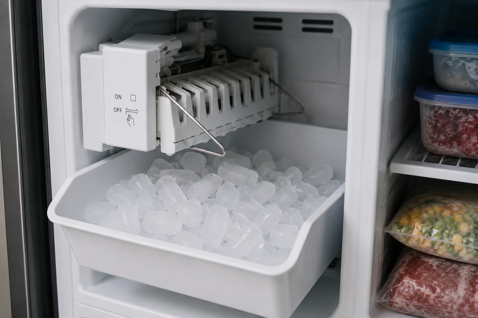 slow ice maker