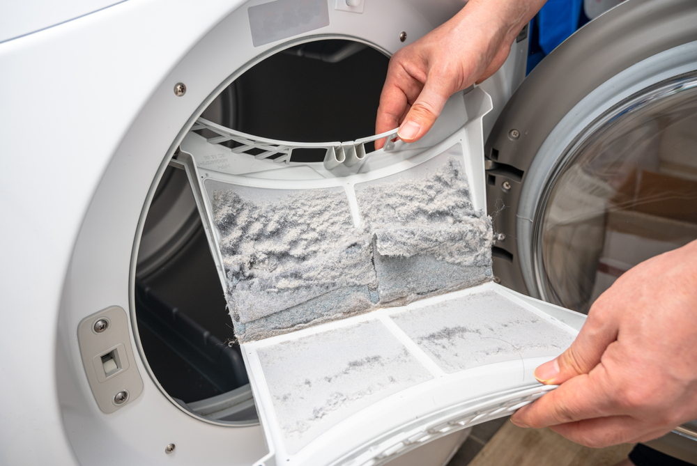 Cleaning the dryer vent 