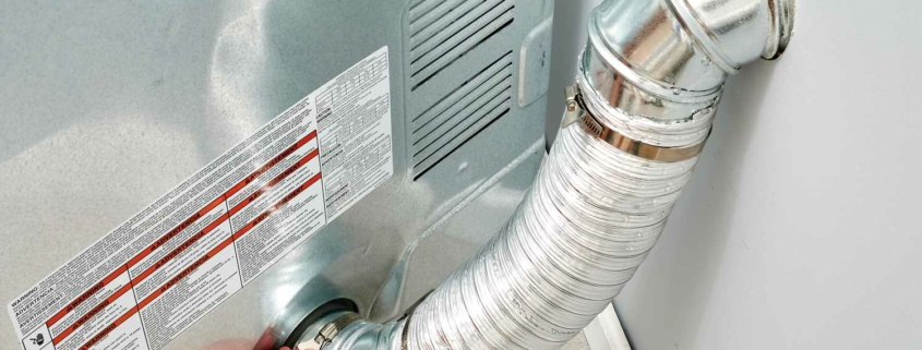 Inspecting the exhaust duct